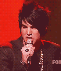 Adam Lambert GIF. Artiesten Gifs Adam lambert 