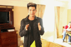 Adam Lambert GIF. Artiesten Gifs Adam lambert 