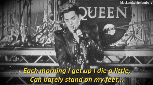 Artiesten elle Gifs Adam lambert fotoshoot 2009 