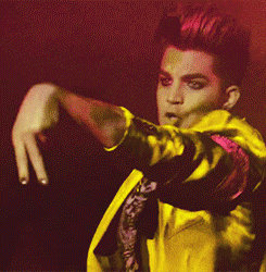 Adam Lambert GIF. Interview Artiesten Gifs Adam lambert 2010 Europa 