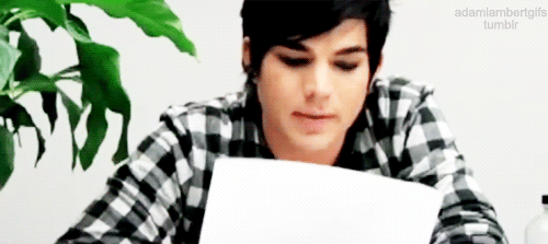 Verward Artiesten Gifs Adam lambert wat 