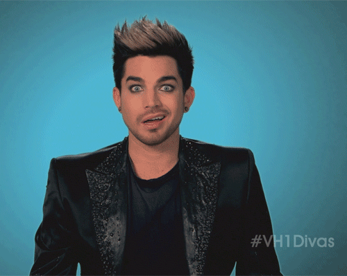 Verward Artiesten Gifs Adam lambert wat 