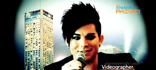 Artiesten Gifs Adam lambert 