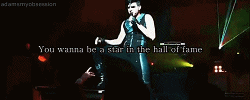 Muziek Artiesten Gifs Adam lambert 