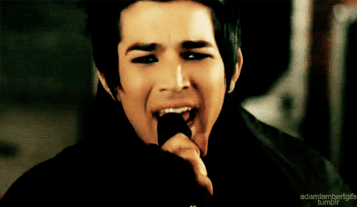 Artiesten Zanger Gifs Adam lambert american idol 