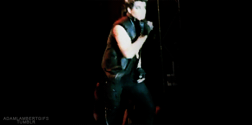 Artiesten Gifs Adam lambert gala 