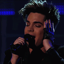 Adam Lambert GIF. Interview Artiesten Gifs Adam lambert 2010 