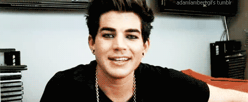 Grappig Artiesten Gifs Adam lambert 