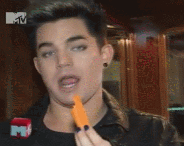 Artiesten Gifs Adam lambert 