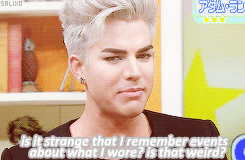 Adam Lambert GIF. Artiesten Gifs Adam lambert 