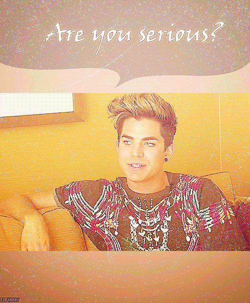 Artiesten Gifs Adam lambert 