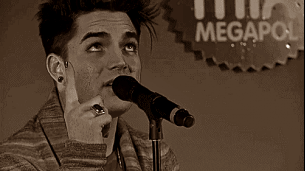 Muziek Artiesten Gifs Adam lambert 