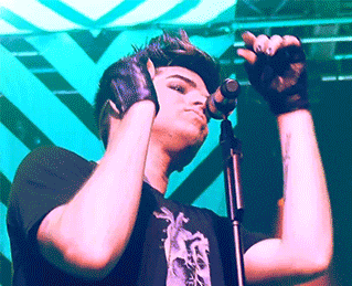 Artiesten Gifs Adam lambert 