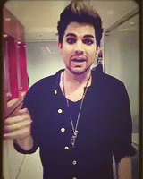 Adam Lambert GIF. Artiesten Gifs Adam lambert 