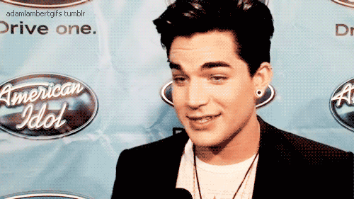 Artiesten Gifs Adam lambert 