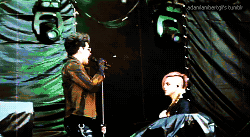 Artiesten Gifs Adam lambert geschokt 