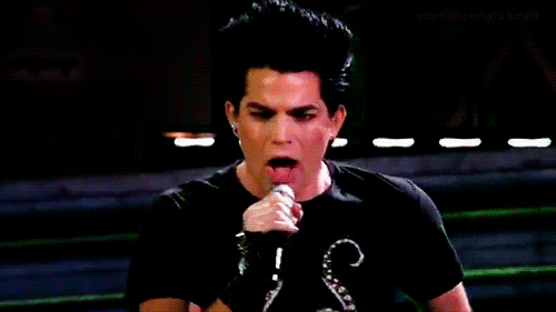 Artiesten Gifs Adam lambert 