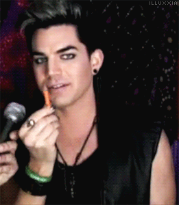 Adam Lambert GIF. Artiesten Gifs Adam lambert 