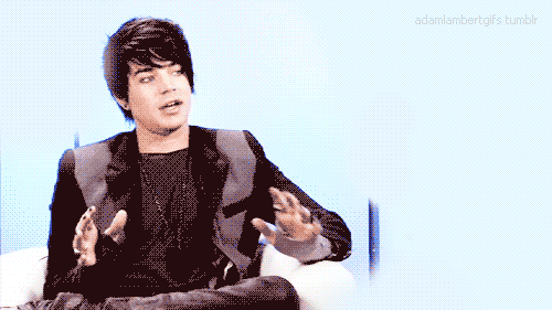 Artiesten Gifs Adam lambert 