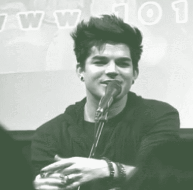 Interview Artiesten Gifs Adam lambert 2010 