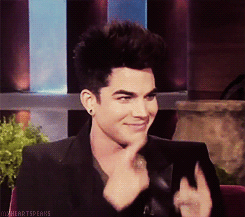 Adam Lambert GIF. Artiesten Elle Gifs Adam lambert Fotoshoot 2009 