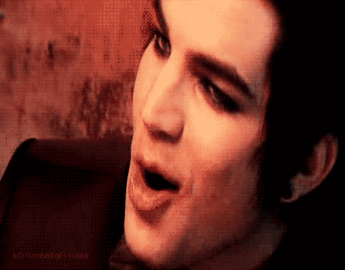 Artiesten Gifs Adam lambert geschokt 