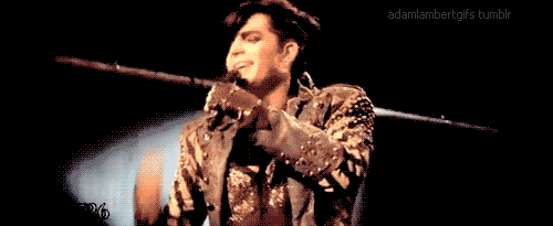 Artiesten Gifs Adam lambert geschokt 