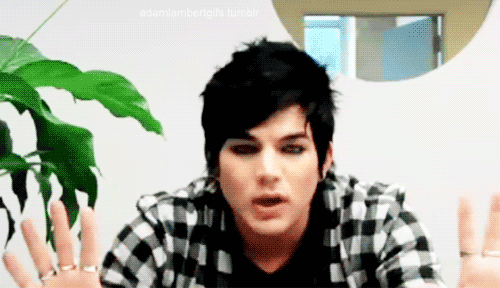 Artiesten Gifs Adam lambert 