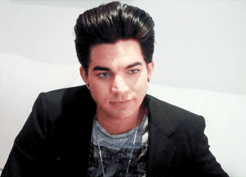 Interview Artiesten Gifs Adam lambert 2010 Europa 