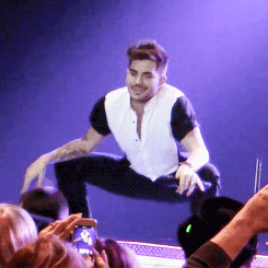 Adam Lambert GIF. Artiesten Gifs Adam lambert Petersburg Btikm 