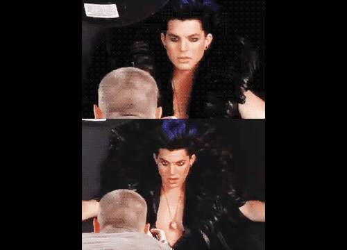 Artiesten Gifs Adam lambert 2011 fotoshoot uit 100 