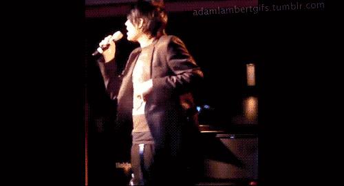 Artiesten Gifs Adam lambert 