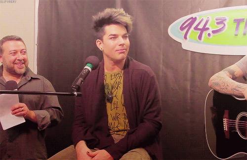 Artiesten elle Gifs Adam lambert fotoshoot 2009 