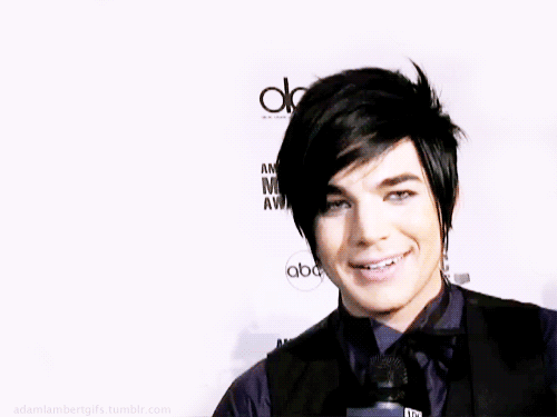 Artiesten Kus Gifs Adam lambert Europa glam natie tour 