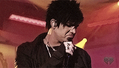 Adam Lambert GIF. Artiesten Gifs Adam lambert Fever 