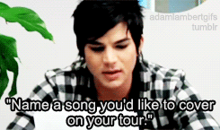 Adam Lambert GIF. Artiesten Gifs Adam lambert Petersburg Btikm 