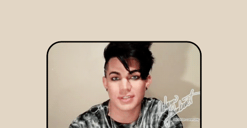 Artiesten Gifs Adam lambert pose 