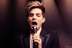 Adam Lambert GIF. Muziek Artiesten Gifs Adam lambert 