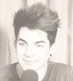 Adam Lambert GIF. Interview Artiesten Gifs Adam lambert American idol 