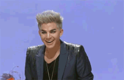 Adam Lambert GIF. Artiesten Gifs Adam lambert Fever 