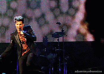 Artiesten Gifs Adam lambert 