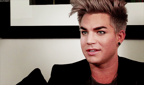 Artiesten Gifs Adam lambert 
