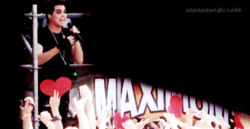 Artiesten Gifs Adam lambert 2009 