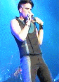 Adam Lambert GIF. Artiesten Gifs Adam lambert 2010 Fotoset Donorschoosechat 1000 