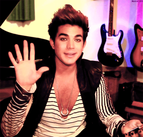 Artiesten Gifs Adam lambert 