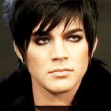 Adam Lambert GIF. Artiesten Gifs Adam lambert Geschokt 