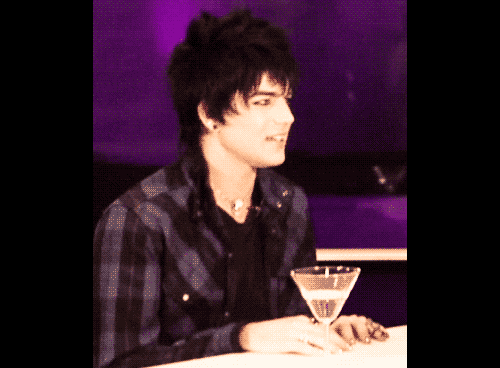 Interview Artiesten Gifs Adam lambert 2010 Europa 