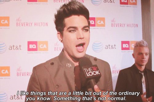 Artiesten Gifs Adam lambert 