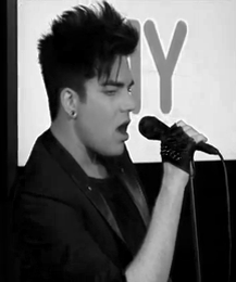 Artiesten Gifs Adam lambert 