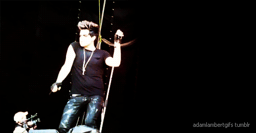Muziek Artiesten Gifs Adam lambert 